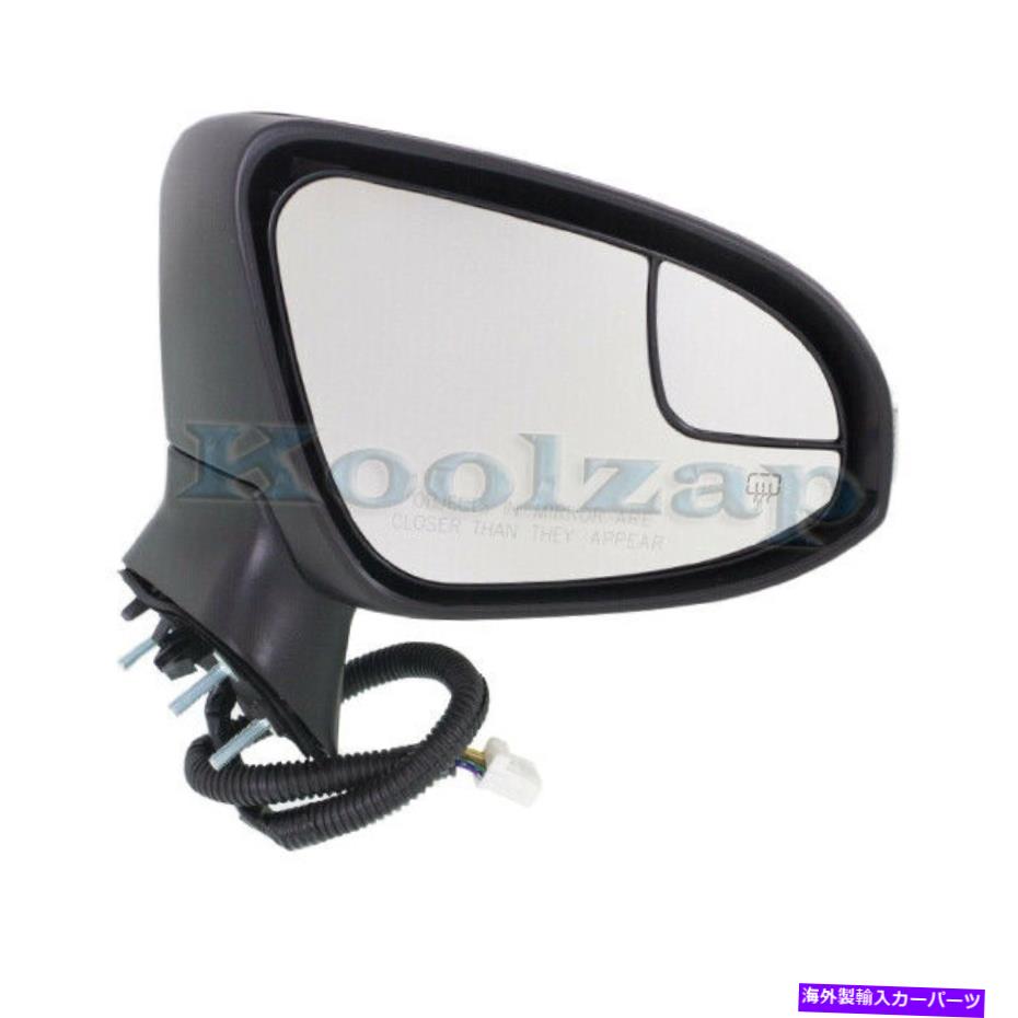 USミラー 14-16用Venzaリアビューミラーパワー加熱w/信号と水たまりランプ右側 For 14-16 Venza Rear View Mirror Power Heated w/Signal & Puddle Lamp Right Side【並行輸入品】