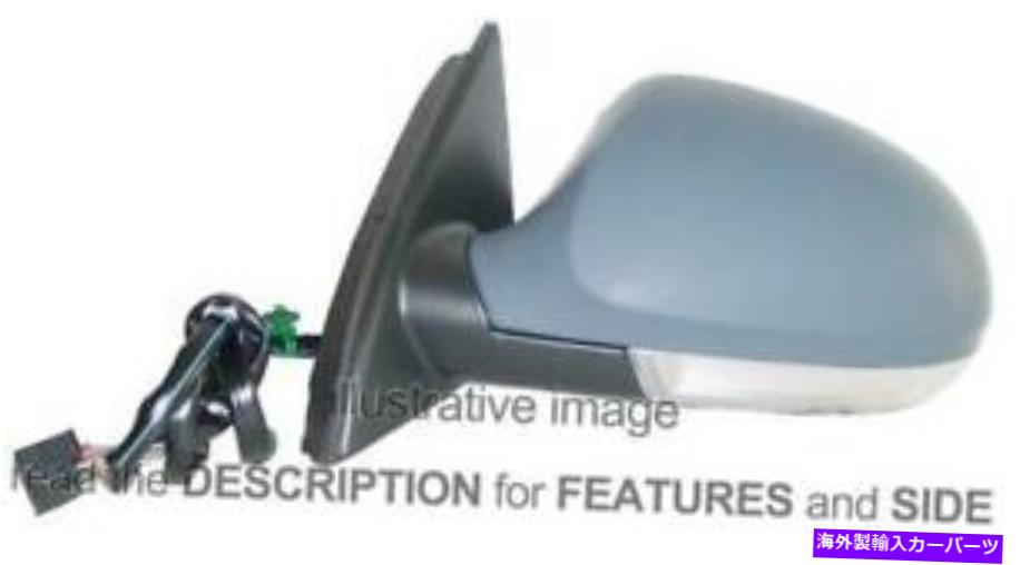 USミラー サイドミラーフォルクスワーゲンパッサット2005-2010電気サーマルフォールド可能なメム。右 Side Mirror Volkswagen Passat 2005-2010 Electric Thermal Foldable Mem. Right【並行輸入品】