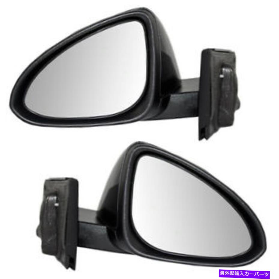 USミラー for 13 14 15シボレースパークハッチバックリアビュードアミラーパワー非加熱ペアセット For 13 14 15 Chevy Spark Hatchback Rear View Door Mirror Power Non-Heat PAIR SET【並行輸入品】