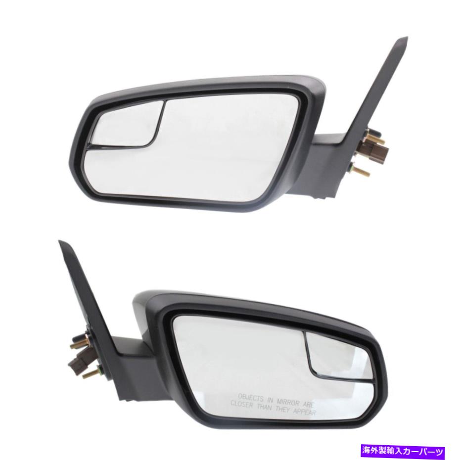 USミラー 2つのミラードライバーと助手席側LH RH FO1321450、FO1320450ペアの新しいセット New Set of 2 Mirrors Driver & Passenger Side LH RH FO1321450, FO1320450 Pair【並行輸入品】