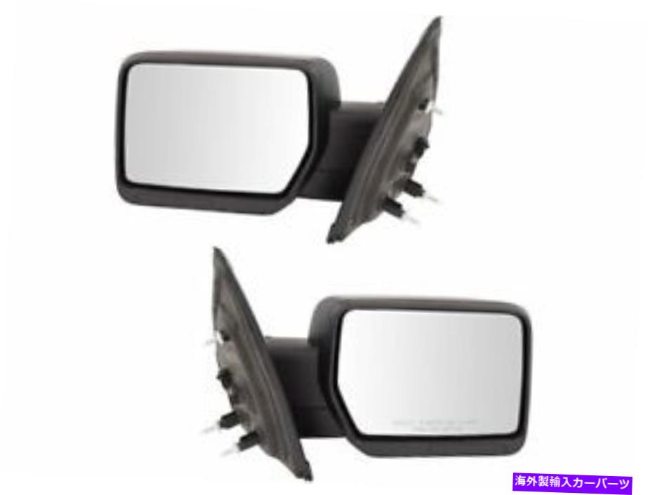 USミラー TRQ DOOR MIRROR SET FITS FORD F150 2011-2014 58QXyx TRQ Door Mirror Set fits Ford F150 2011-2014 58QXYX【並行輸入品】