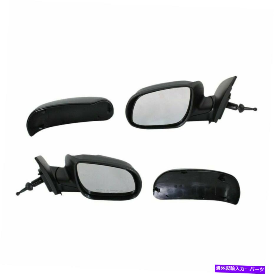USミラー 折りたたみに合わせて2010-2011 2011年のヒュンダイアクセントペイント Manual Mirror Set For 2010-2011 Hyundai Accent Paint To Match Folding【並行輸入品】