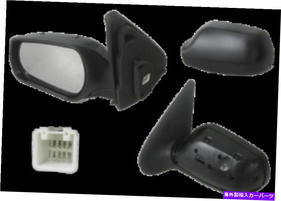 USミラー マツダのドアミラー左側 DOOR MIRROR LEFT HAND SIDE FOR MAZDA 2 DY 2002-2007【並行輸入品】