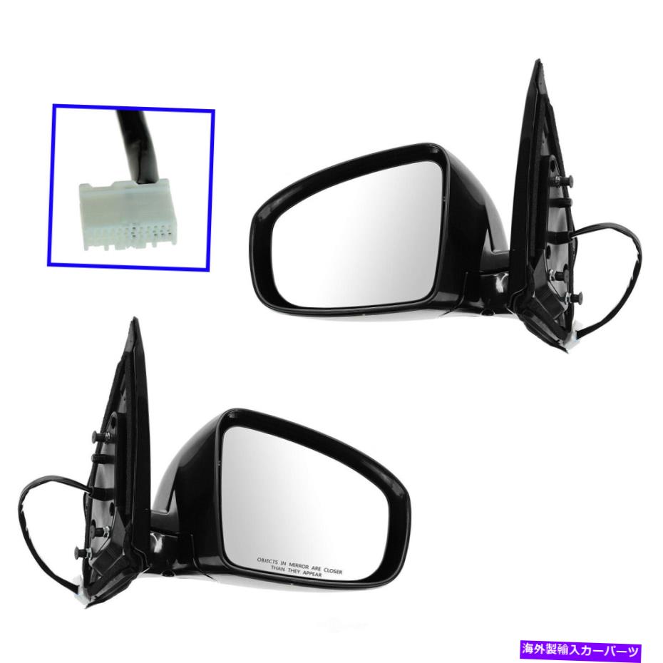 USミラー ドアミラーセットDIYソリューションmiR04366フィット09-13日産ムラノ Door Mirror Set DIY SOLUTIONS MIR04366 fits 09-13 Nissan Murano【並行輸入品】