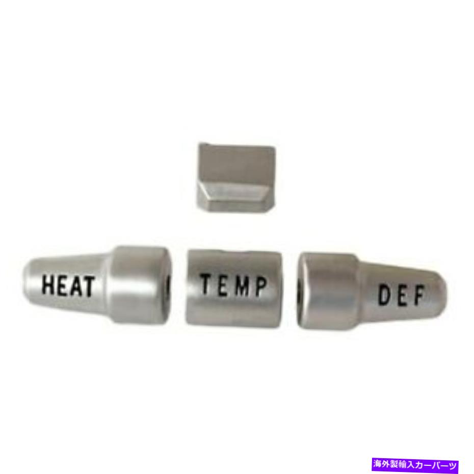 Dashboard Cover フォードマスタング1964-1966スコットドレイクC5DZ-18519-Kヒーターノブセット For Ford Mustang 1964-1966 Scott Drake C5DZ-18519-K Heater Knob Set【並行輸入品】