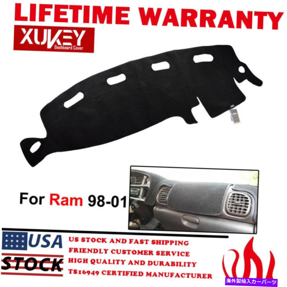 Dashboard Cover 1998-2001 Dodge Ram 1500 2500 3500ピックアップトラックダッシュカバーマットダッシュボードパッド FOR 1998-2001 Dodge RAM 1500 2500 3500 Pickup truck dash cover mat dashboard pad【並行輸入品】