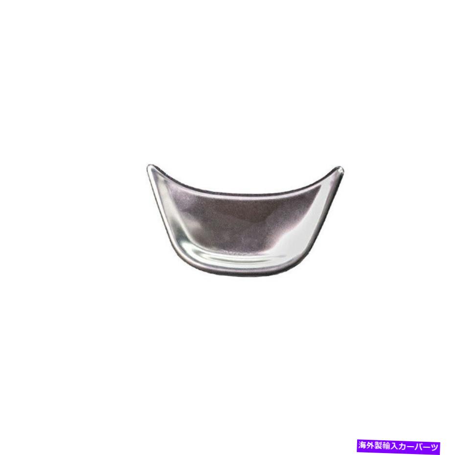 Dashboard Cover シボレーequinox 2018-2022のシルバースチールステアリングホイールステッカーカバーカバートリム Silver Steel Steering Wheel Sticker Cover Trim For Chevrolet Equinox 2018-2022【並行輸入品】