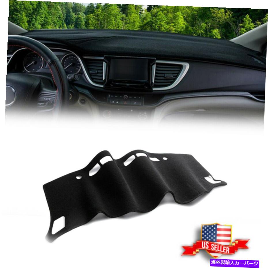 Dashboard Cover ホンダシビック2016-19のための黒いダッシュボードカバーパッドインテリアサンプロテクターダッシュマット Black Dashboard Cover Pad Interior Sun Protector DashMat For Honda Civic 2016-19【並行輸入品】