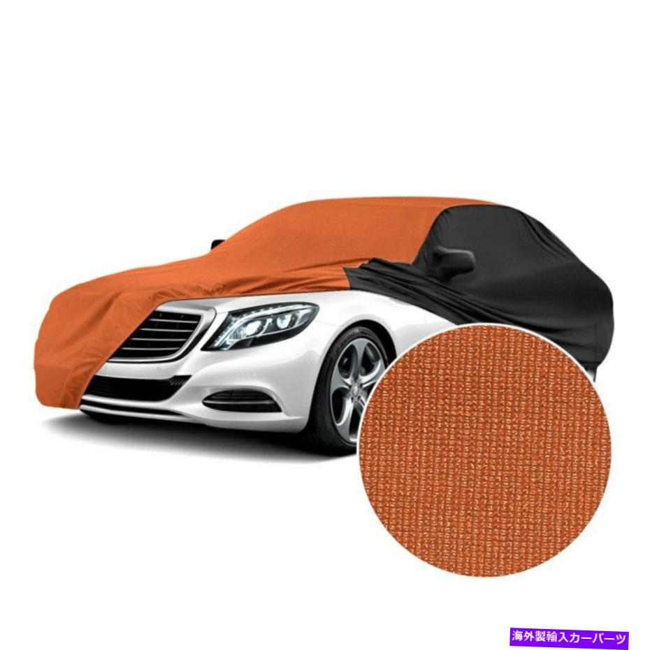 カーカバー ルノーアライアンス83-87カーカバーサテンストレッチ屋内インフェルノオレンジカスタム For Renault Alliance 83-87 Car Cover Satin Stretch Indoor Inferno Orange Custom【並行輸入品】