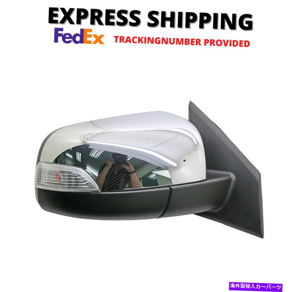 USミラー 右クロムサイドミラー付き電気折りたたみ式マツダBT-50 2012-20フィット Right Chrome Side Mirror w/ Signal Electric Folding Fits Mazda BT-50 2012-20【並行輸入品】