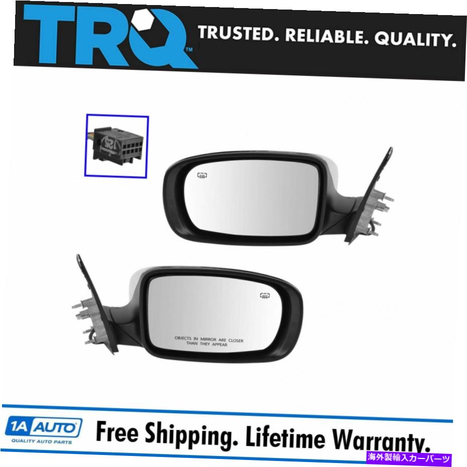 USミラー TRQミラーパワー加熱マニュアルフォールドクロム＆セットクライスラー300 TRQ Mirrors Power Heated Manual Fold Chrome & Set for Chrysler 300【並行輸入品】 59,730円