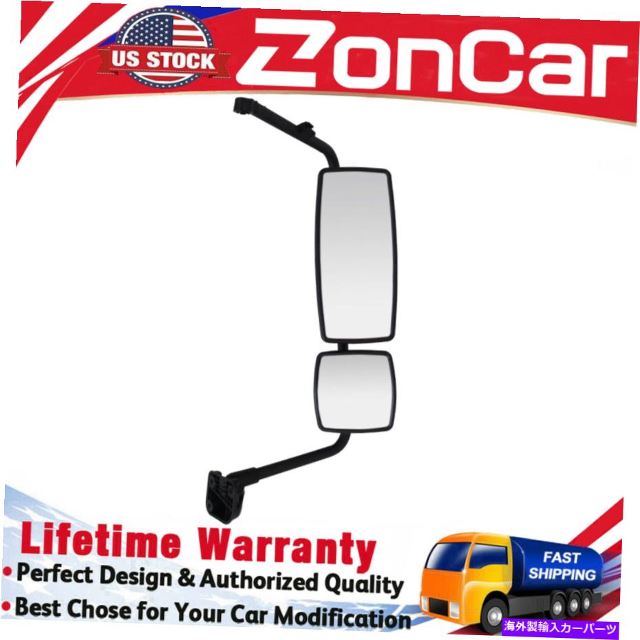 USミラー 2002-18インターナショナル4300 4200ハイソールのドアミラーブラックパッシャーサイドRH Door Mirror Black Passenger Side RH for 2002-18 International 4300 4200-HIGHSOAR【並行輸入品】