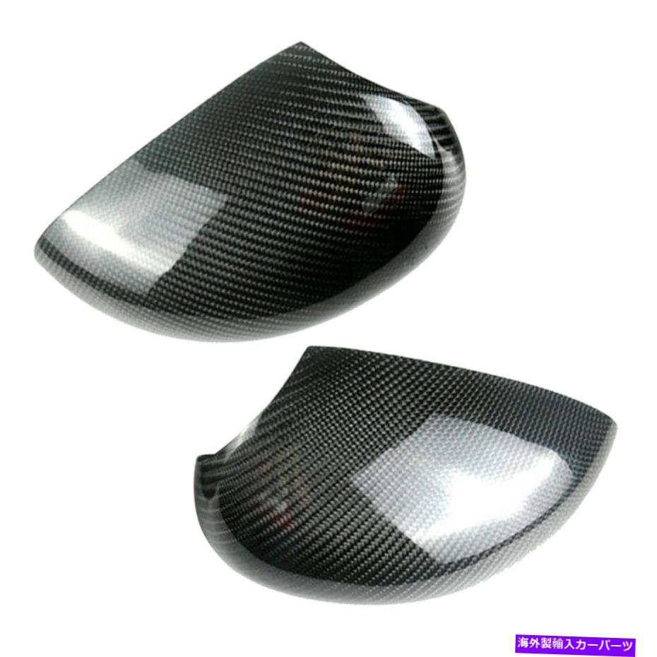 USミラー 2xカーボンファイバーウィングサイドミラーカバーカバーアウディTT 8N MK1 2000から2006年 2x Carbon Fiber Wing Side Mirror Cover Cap fit for Audi TT 8N MK1 2000 to 2006【並行輸入品】