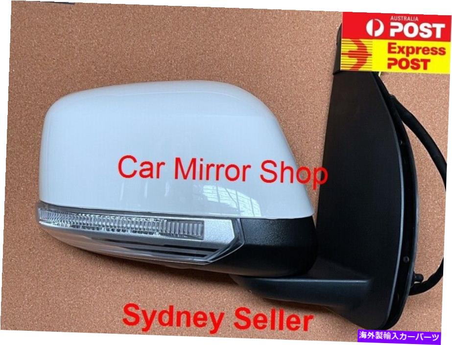 USミラー 日産ナバラの新しいドアミラーD40 2005-2015右側（白、手動折りたたみ NEW DOOR MIRROR FOR NISSAN NAVARA D40 2005-2015 RIGHT SIDE (White, MANUAL FOLD【並行輸入品】 69,515円