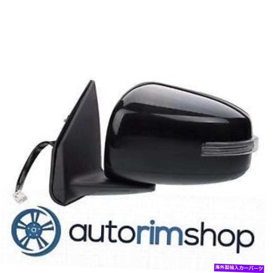 USミラー MI1320144左のパワーミラーw加熱w回転信号15の三菱ランサー2 ... MI1320144 Left Power Mirror w Heated w Turn Signal for 15 Mitsubishi Lancer 2...【並行輸入品】