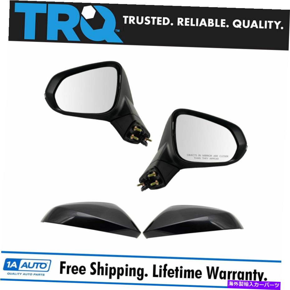 USミラー TRQミラーパワー加熱ターンシグナルメモリスムースペイントペアlh rhを一致させる TRQ Mirror Power Heated Turn Signal Memory Smooth Paint to Match Pair LH RH【並行輸入品】