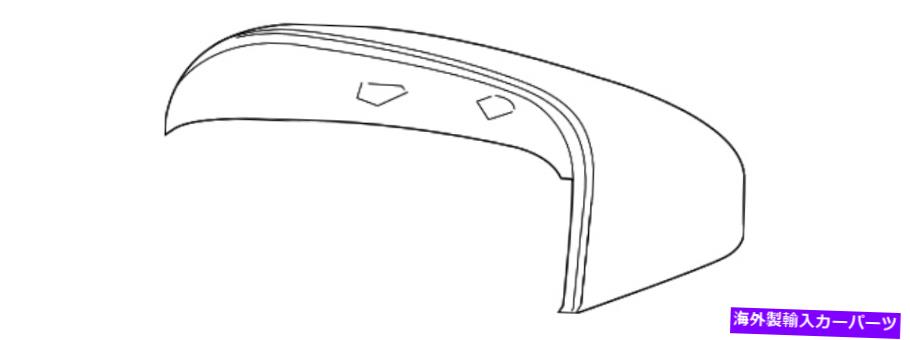 USミラー 本物のボルボS60 S80 V60左外サイドミラーカバー614アイスホワイト39804836 Genuine Volvo S60 S80 V60 Left Outer Side Mirror Cover 614 Ice White 39804836【並行輸入品】