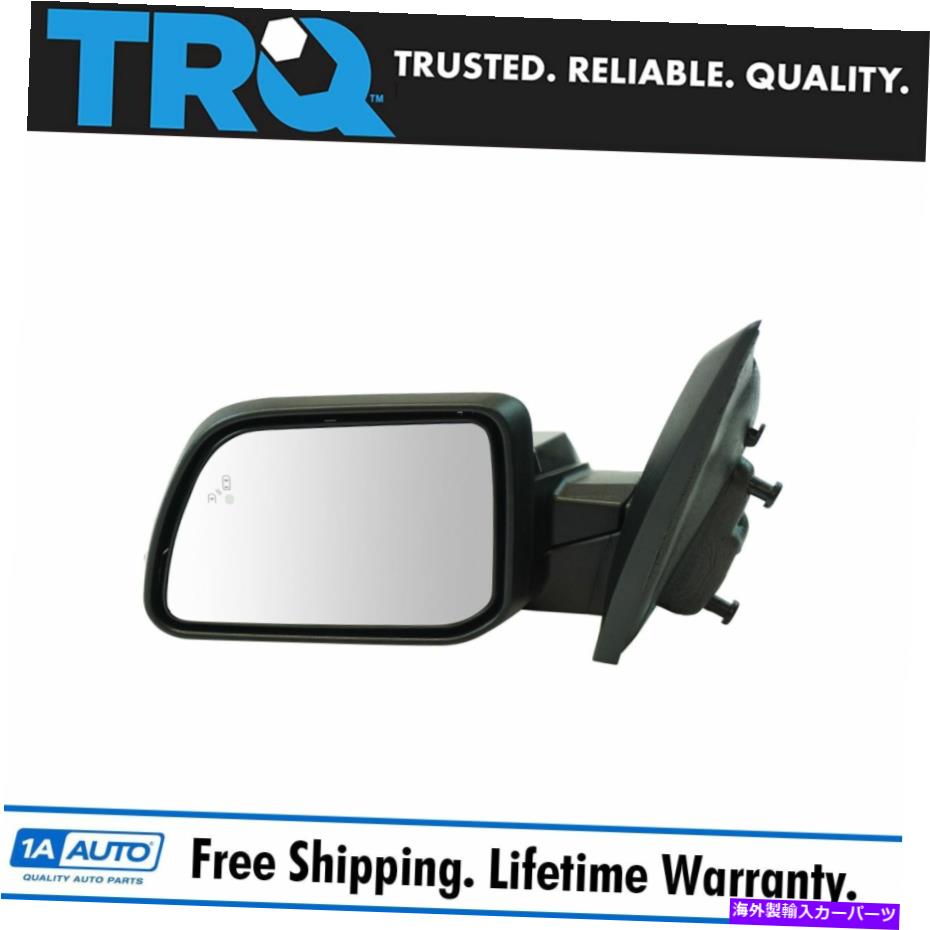 USミラー TRQ外観加熱水たまりライトw/死角＆信号鏡LHフォード TRQ Exterior Power Heated Puddle Light w/ Blind Spot & Signal Mirror LH for Ford【並行輸入品】