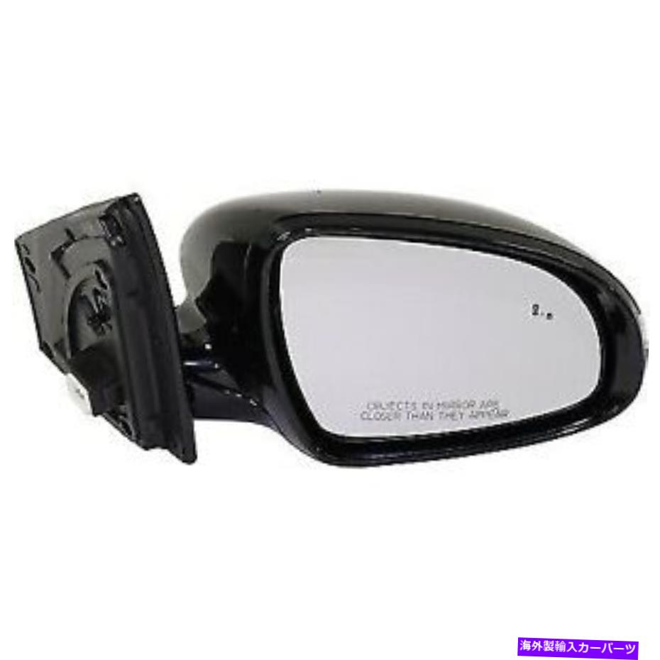 USミラー フィット87620d9130新しい鏡旅客右側の右側の加熱RHハンドキアスポーツ FITS 87620D9130 New Mirrors Passenger Right Side Heated RH Hand for Kia Sportage【並行輸入品】