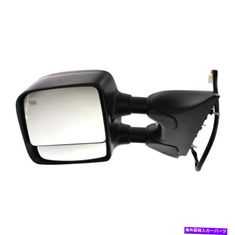 USミラー ミラー左側の加熱ドライバーLH NI1320205 96302ZR20E日産タイタン Mirror Left Hand Side Heated Driver LH NI1320205 96302ZR20E for Nissan Titan【並行輸入品】