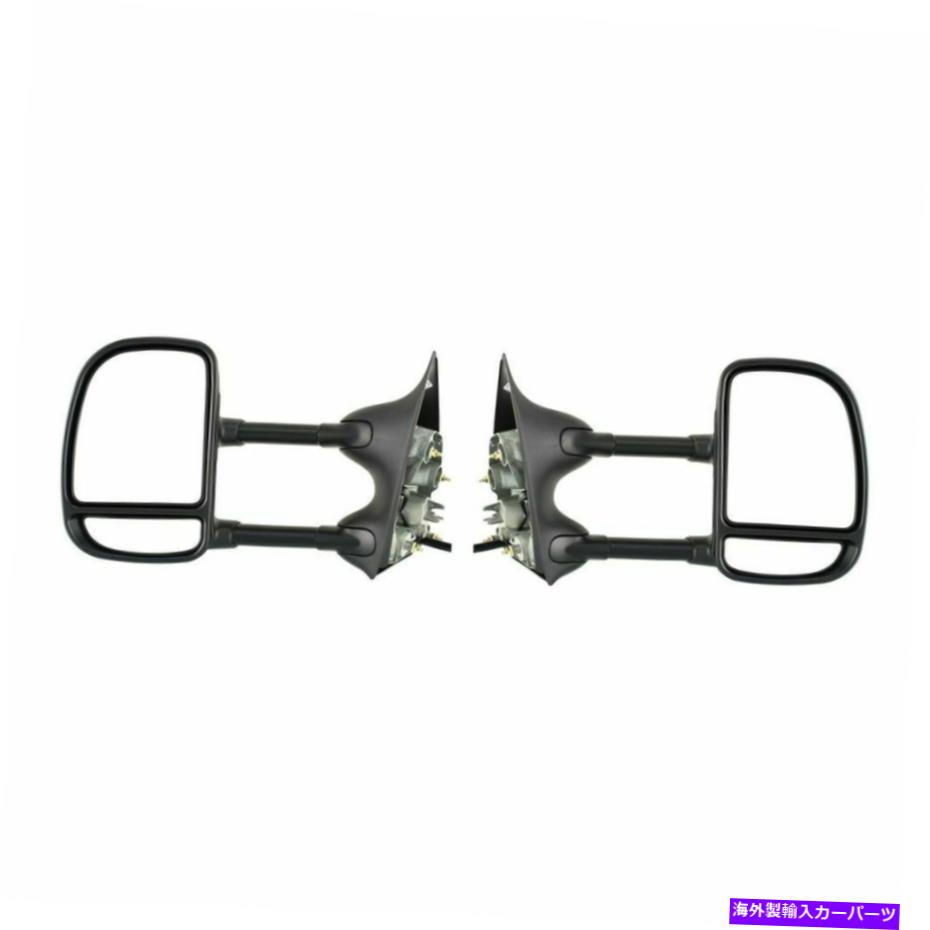 USミラー 02 07 Ford F250 Super Duty Left＆Right Side Power加熱のトウミラーセット Tow Mirror Set For 02 07 Ford F250 Super Duty Left & Right Side Power Heated【並行輸入品】 57,475円
