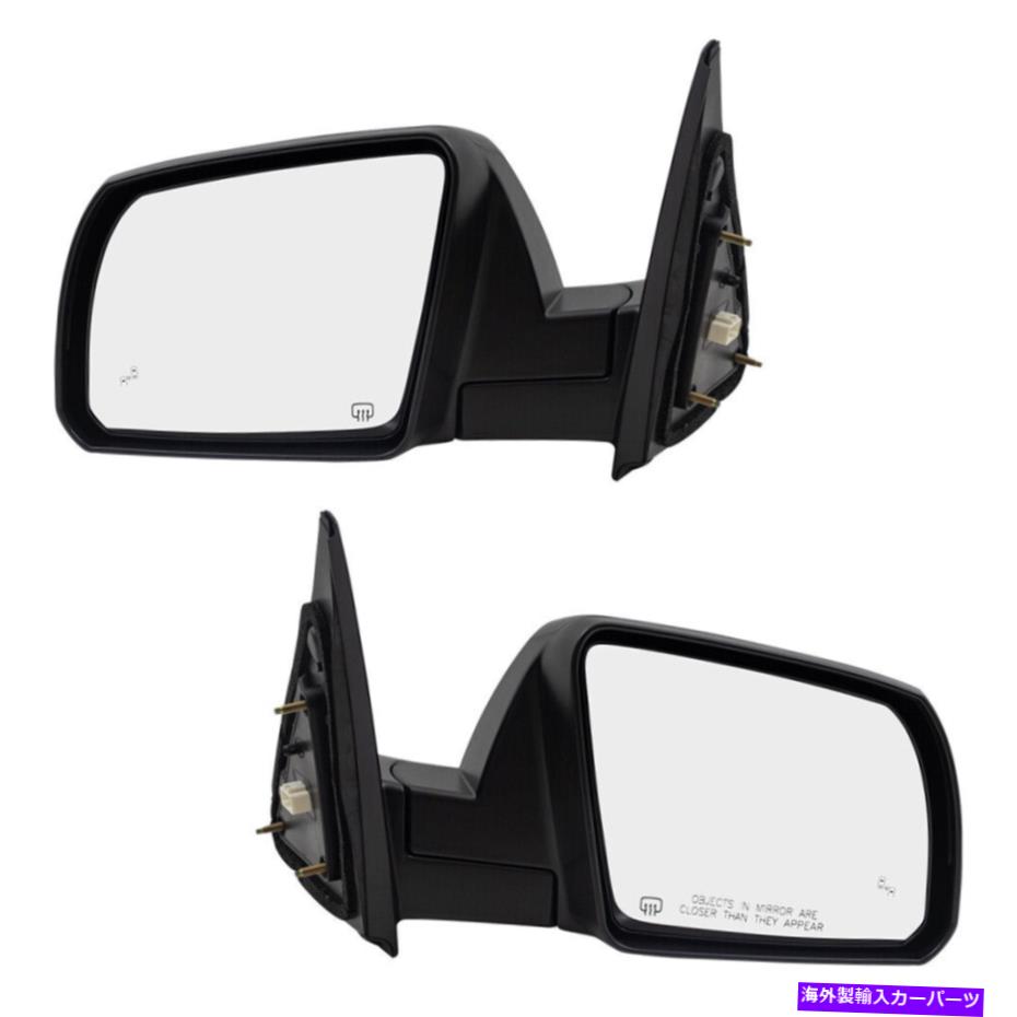 USミラー 2014-2019のペアサイドパワーミラートヨタツンドラ加熱死角検出 Pair Side Power Mirrors for 2014-2019 Toyota Tundra Heated Blind Spot Detection【並行輸入品】