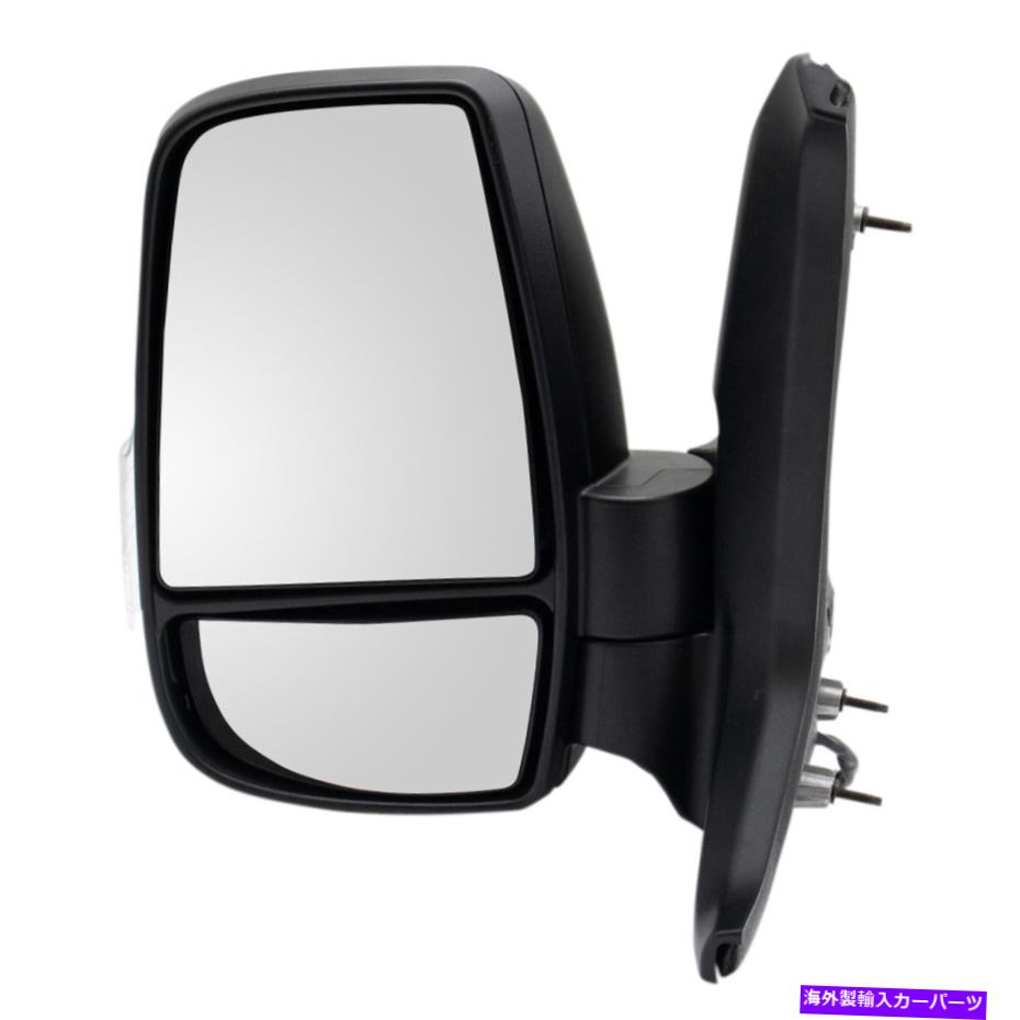 USミラー TRQサイドビューミラーパワー加熱ターンシグナルショートアームLHフォードトランジットバン TRQ Side View Mirror Power Heated Turn Signal Short Arm LH for Ford Transit Van【並行輸入品】