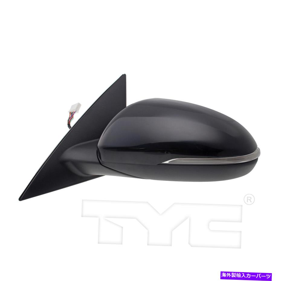 USミラー 16-18のドアミラーKIA Optima Power加熱w/信号左ドライバー側 Door Mirror for 16-18 Kia Optima Power Heated w/Signal Left Driver Side【並行輸入品】