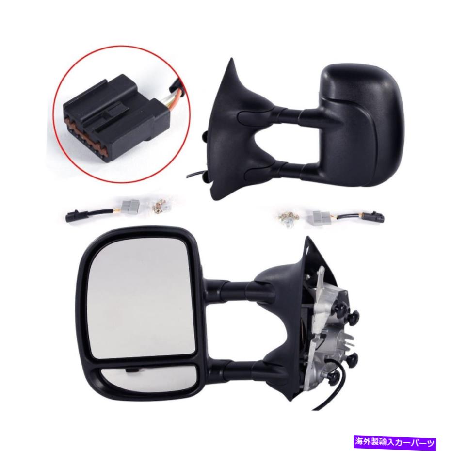 USミラー Motoos Towing Mirrors Side折りたたみ拡張可能な交換用アルミニウム自動車 Motoos Towing Mirrors Side Folding Extendable Replacement Aluminum Automotive【並行輸入品】