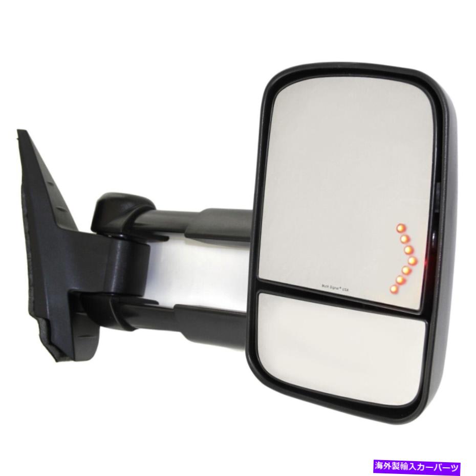 USミラー 2007-2014のパワーミラーキャデラックエスカレードESV助手席側が加熱 Power Mirror For 2007-2014 Cadillac Escalade ESV Passenger Side Heated【並行輸入品】