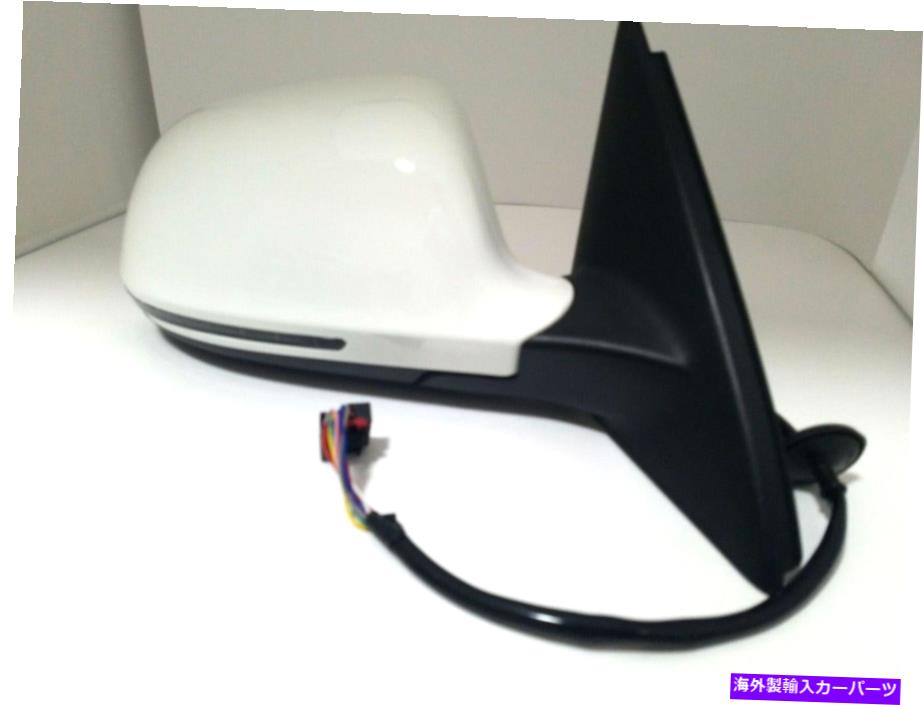 USミラー ＃96アウディQ3のための白い助手席右鏡13-18送料無料 #96 WHITE PASSENGER SIDE RIGHT MIRROR FOR AUDI Q3 13-18 FREE SHIPPING【並行輸入品】