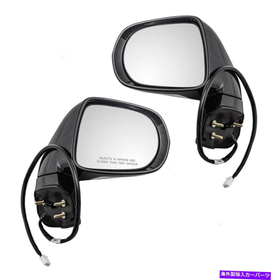 USミラー ペアパワーサイドミラー10-12 RX350 RX450H用のペアサイドミラー加熱メモリプードルランプ Pair Power Side Mirror Heated Memory Signal Puddle Lamp for 10-12 RX350 RX450h【並行輸入品】
