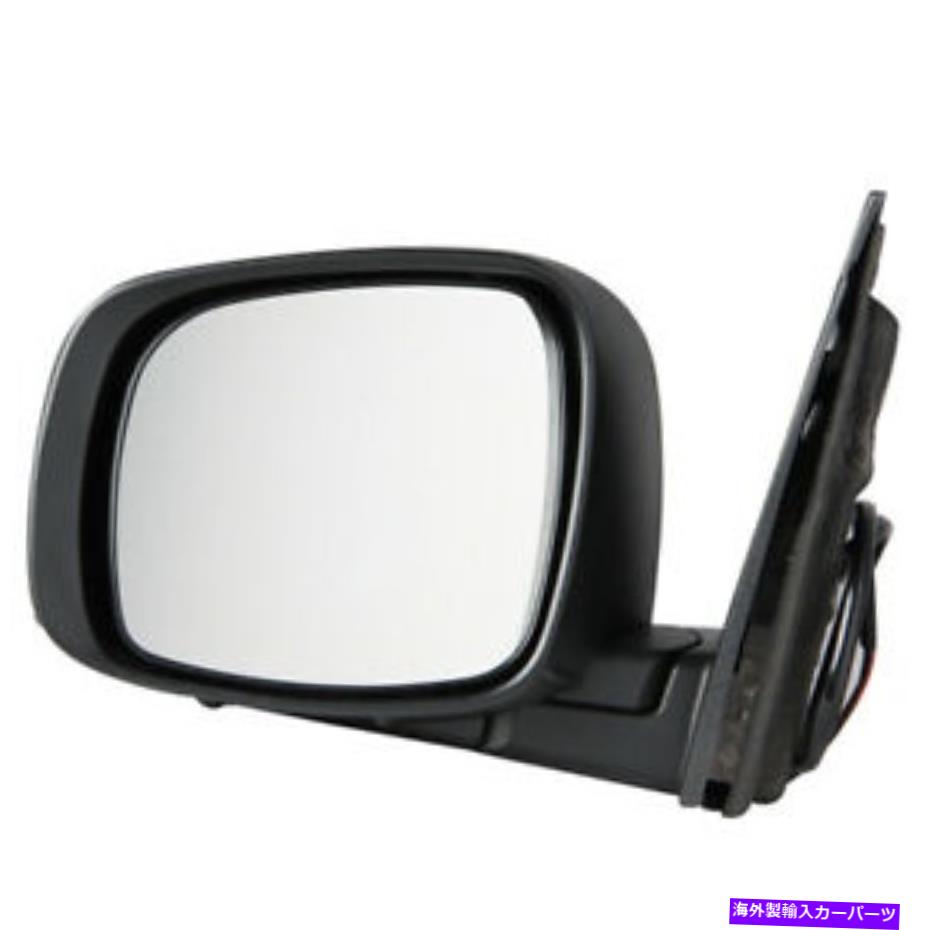 USミラー 08-20のグランドキャラバンリアビューミラーパワー加熱マニュアル折りたたみ左側 For 08-20 Grand Caravan Rear View Mirror Power Heateded Manual Folding Left Side【並行輸入品】