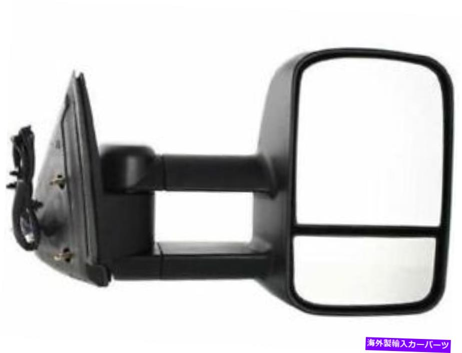 USミラー 右 - 助手席サイドミラーはシボレーシルバラード3500 2003-2006 38KXHGに適合します Right - Passenger Side Mirror fits Chevy Silverado 3500 2003-2006 38KXHG【並行輸入品】
