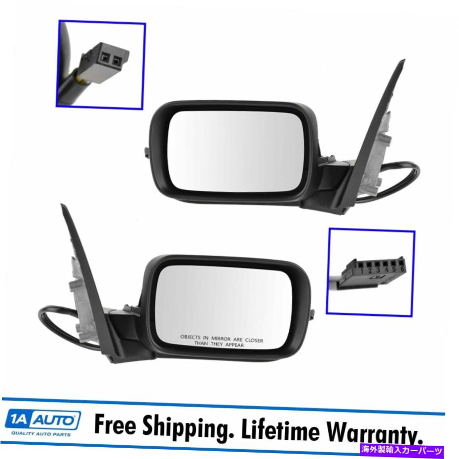 USミラー ミラーパワー加熱折りたたみlh＆rhペアセットBMW E46 3シリーズセダンワゴン Mirrors Power Heated Folding LH & RH Pair Set for BMW E46 3 Series Sedan Wagon【並行輸入品】