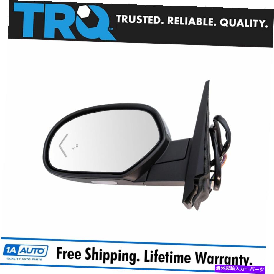 USミラー TRQミラーパワー折りたたましい折りたたみ信号メモリブラインドスポットPuddle Chrome LH for GM TRQ Mirror Power Folding Heated Signal Memory Blind Spot Puddle Chrome LH for GM【並行輸入品】
