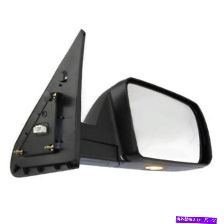 USミラー 07-13用ツンドラミラーパワー折りたたみ加熱w/puddle＆信号灯の右側 For 07-13 Tundra Mirror Power Folding Heated w/Puddle & Signal Light Right Side【並行輸入品】