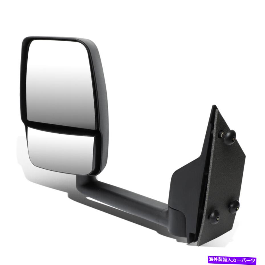 USミラー フィット03-18 Chevy Express/GMC Savana左OEマニュアル調整サイドビューミラー Fit 03-18 Chevy Express/GMC Savana Left OE Manual Adjustment Side View Mirror【並行輸入品】