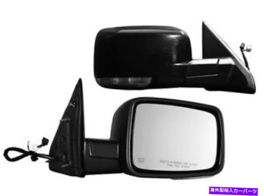 USミラー 2009 2010 Dodge Ram 1500 2500 3500助手席サイドパワーヒートw/信号鏡 2009 2010 Dodge Ram 1500 2500 3500 Passenger Side Power Heat W/Signal Mirror【並行輸入品】