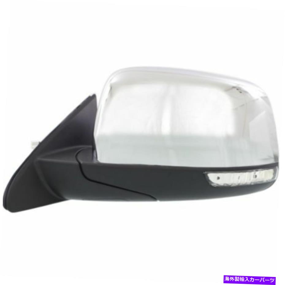 USミラー グランドチェロキー11-16、ドライバーサイドミラー、クロム For Grand Cherokee 11-16, Driver Side Mirror, Chrome【並行輸入品】