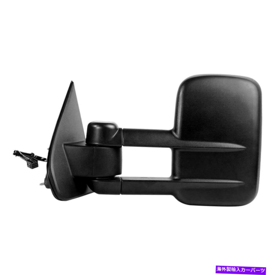 USミラー ドライバーサイドパワー牽引ミラー加熱フォルダウェイフィット2015 GMC Sierra 3500 Driver Side Power Towing Mirror Heated Foldaway Fits 2015 GMC Sierra 3500【並行輸入品】