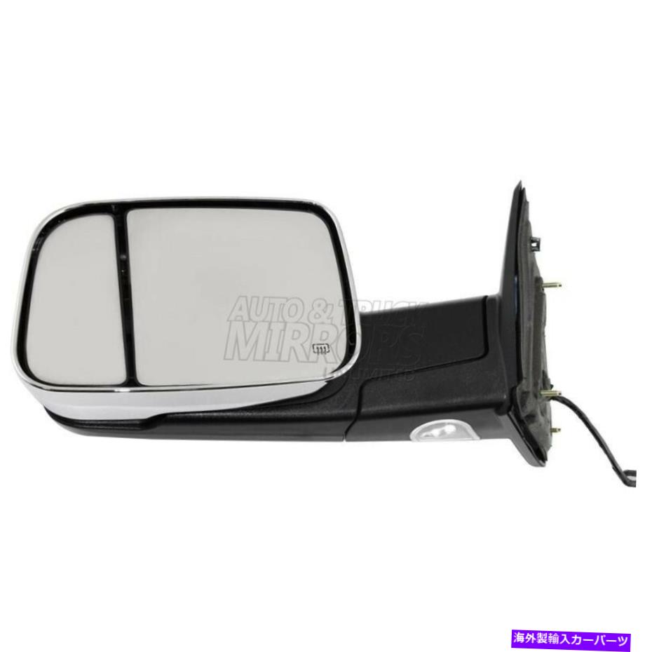 USミラー フィット09-12ダッジダッジフルサイズピックアップドライバーサイドミラーの交換 - 加熱 Fits 09-12 Dodge Dodge Full Size Pickup Driver Side Mirror Replacement - Heated【並行輸入品】