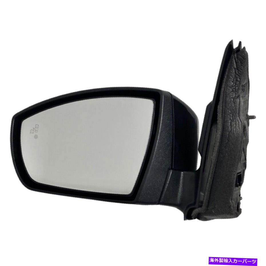 USミラー 2013-2016のサイドミラーBSMメモリドライバーサイドを備えたフォードエスケープセルチタン Side Mirror for 2013-2016 FORD ESCAPE SEL Titanium with BSM Memory Driver Side【並行輸入品】
