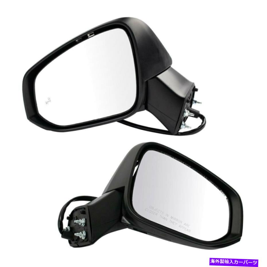 USミラー トヨタRAV4 2019-2020 TRQドライバーと乗客のサイドビューミラー向け For Toyota RAV4 2019-2020 TRQ Driver & Passenger Side View Mirrors【並行輸入品】