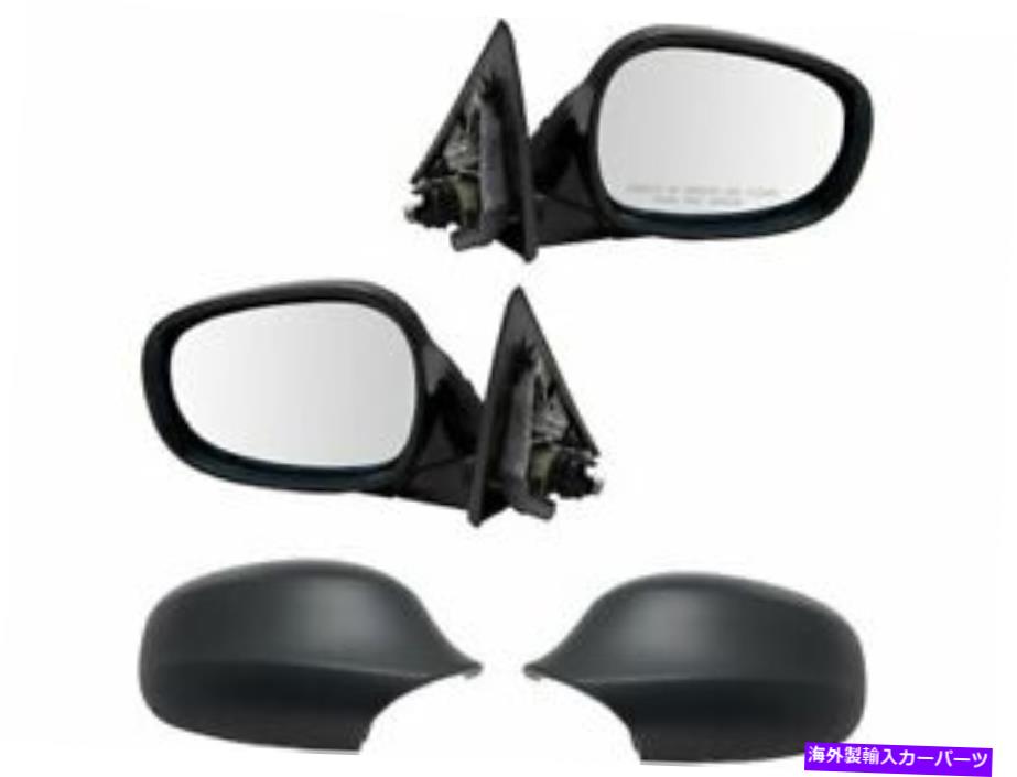 USミラー TRQドアミラーセットはBMW 335i 2009-2011セダン42RCFQに適合します TRQ Door Mirror Set fits BMW 335i 2009-2011 Sedan 42RCFQ【並行輸入品】