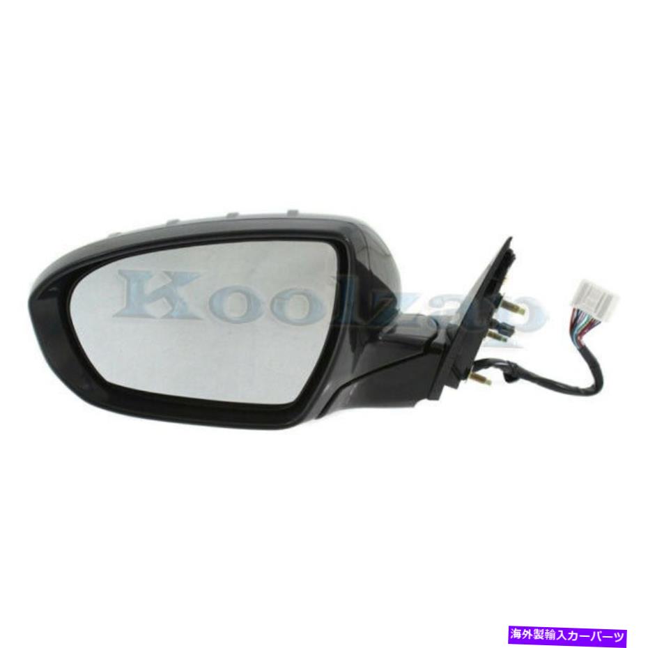 USミラー 14-16用カデンツァリアビューミラーパワーヒートw/信号ランプとメモリドライバー側 For 14-16 Cadenza Rear View Mirror Power Heat w/Signal Lamp & Memory Driver Side【並行輸入品】