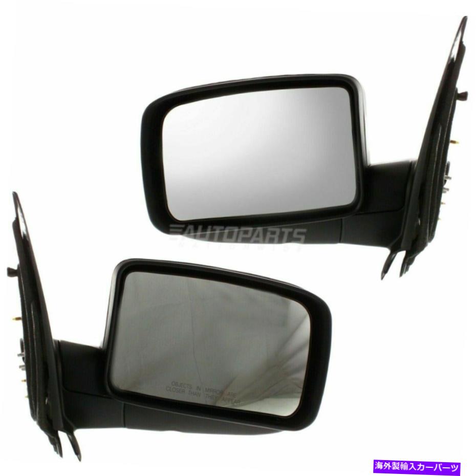 USミラー 左＆右側のパワーミラーマニュアルフォールディングフィット2005-2006 Ford Expedition Left & Right Side Power Mirror Manual Folding Fits 2005-2006 Ford Expedition【並行輸入品】
