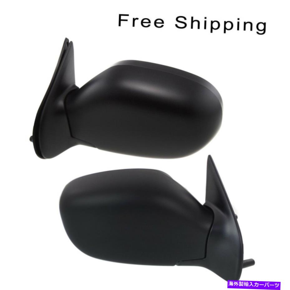 USミラー 2マニュアル折りたたみ式の折りたたみ式ミラーのLH＆RHサイドセットPathfinder Armada LH & RH Side Set Of 2 Manual Folding Power Heated Mirror Fits Pathfinder Armada【並行輸入品】
