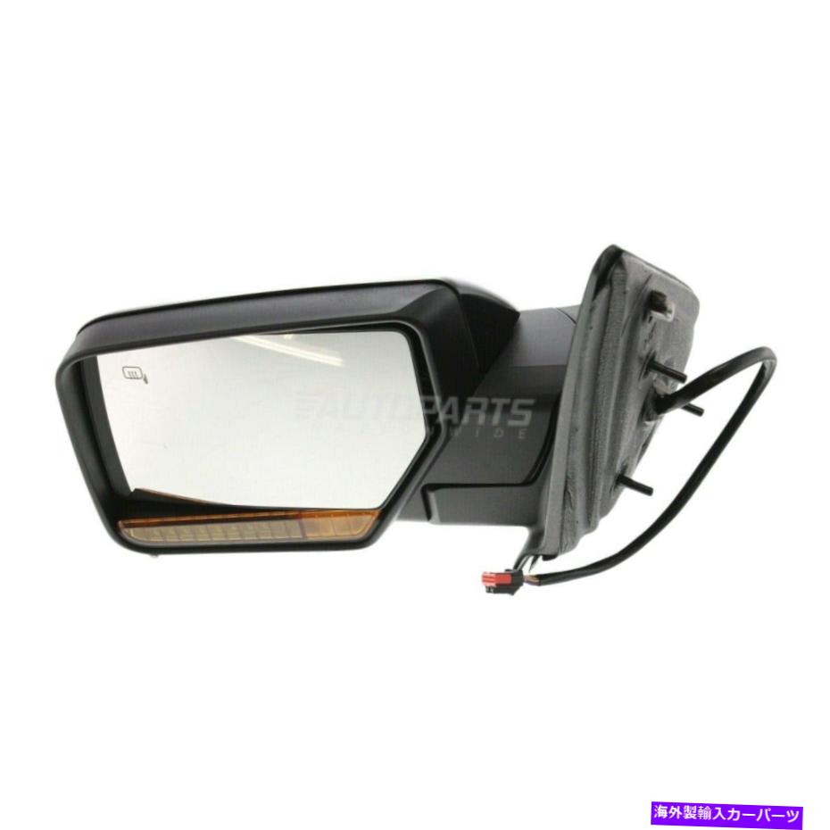 USミラー 左ドライバーLHサイドパワーミラー加熱塗装可能フィット2007-2008フォードエクスペディション Left Driver LH Side Power Mirror Heated Paintable Fits 2007-2008 Ford Expedition【並行輸入品】
