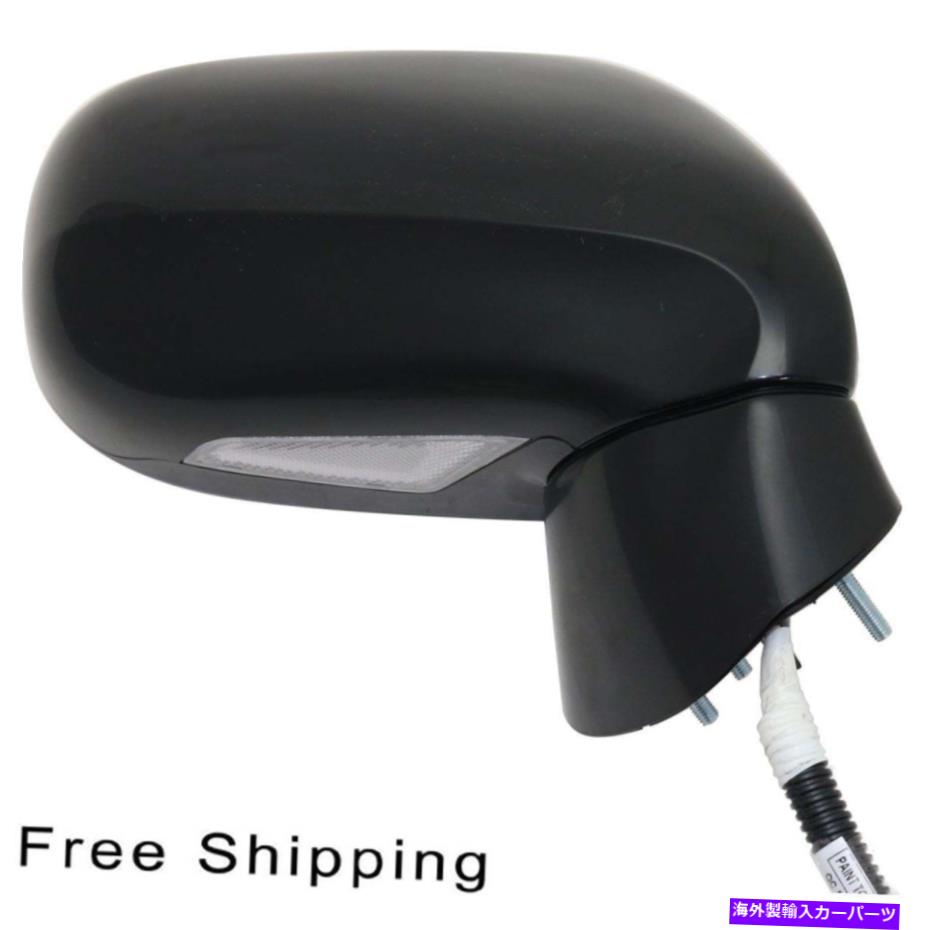 USミラー RHサイドパワー加熱マニュアル折りたたみ鏡がレクサスES350 LX1321134に適合する RH Side Power Heated Manual Folding Mirror Fits Lexus ES350 LX1321134【並行輸入品】